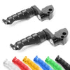 {Rear}  Fits Moto Guzzi V9 V7 V100 25mm Adjustable Rear R-FIGHT Foot Pegs - MC Motoparts