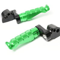 {Rear}  Fits Kawasaki ZH2 ZX-10R Z E-1 Ninja 7 25mm Extension R-FIGHT Foot Pegs - MC Motoparts