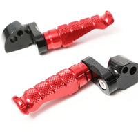 {Rear}  Fits Honda CBR1000RR-R CB125R Rebel 500 25mm Adjustable R-FIGHT Foot Pegs - MC Motoparts