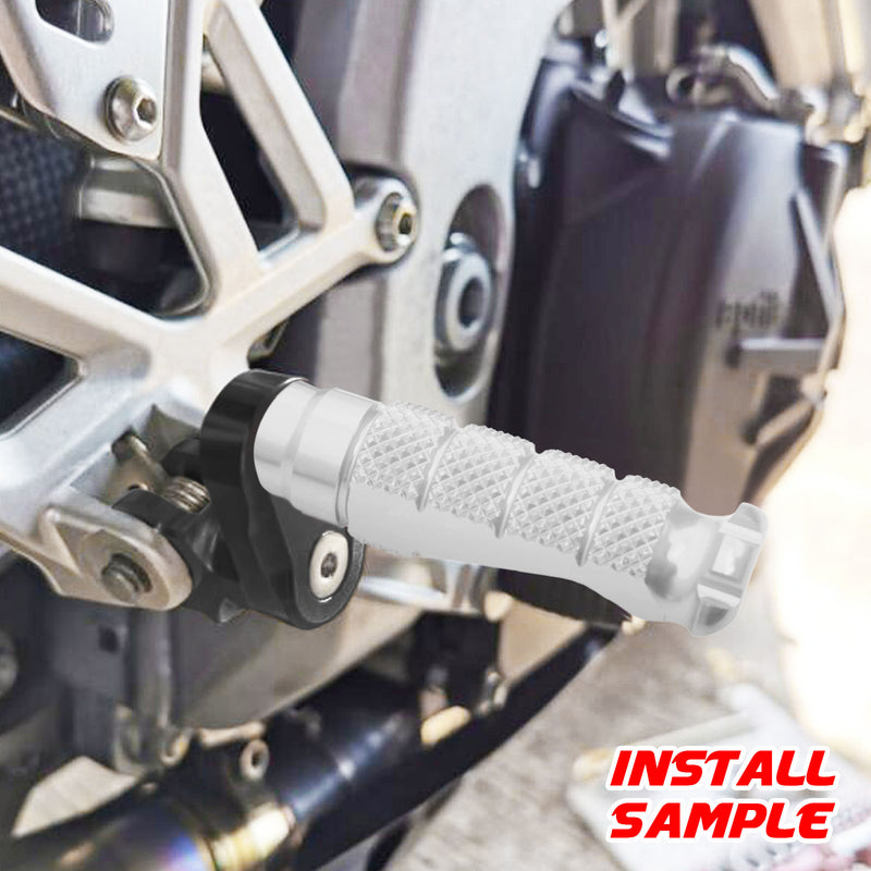 {Rear}  Fits Honda CBR1000RR-R CB125R Rebel 500 25mm Adjustable R-FIGHT Foot Pegs - MC Motoparts