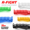 {Rear}  Fits Honda CBR1000RR-R CB125R Rebel 500 25mm Adjustable R-FIGHT Foot Pegs - MC Motoparts
