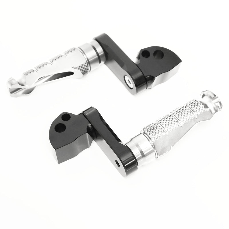 {Rear}  Fits Kawasaki Ninja ZX-4RR-ZX-25R Z7 40mm Adjustable Rear R-FIGHT Foot Pegs - MC Motoparts