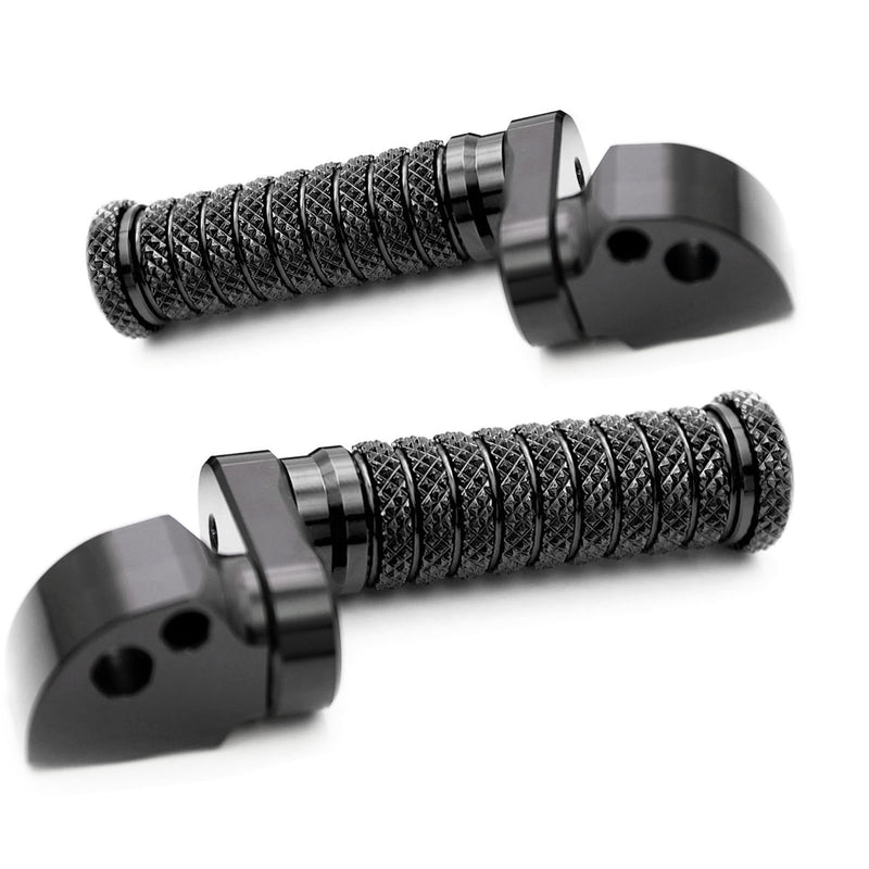 {Rear}  Fits Triumph Scrambler Bonneville EFI T100 25mm Adjustable POLE Foot Pegs - MC Motoparts