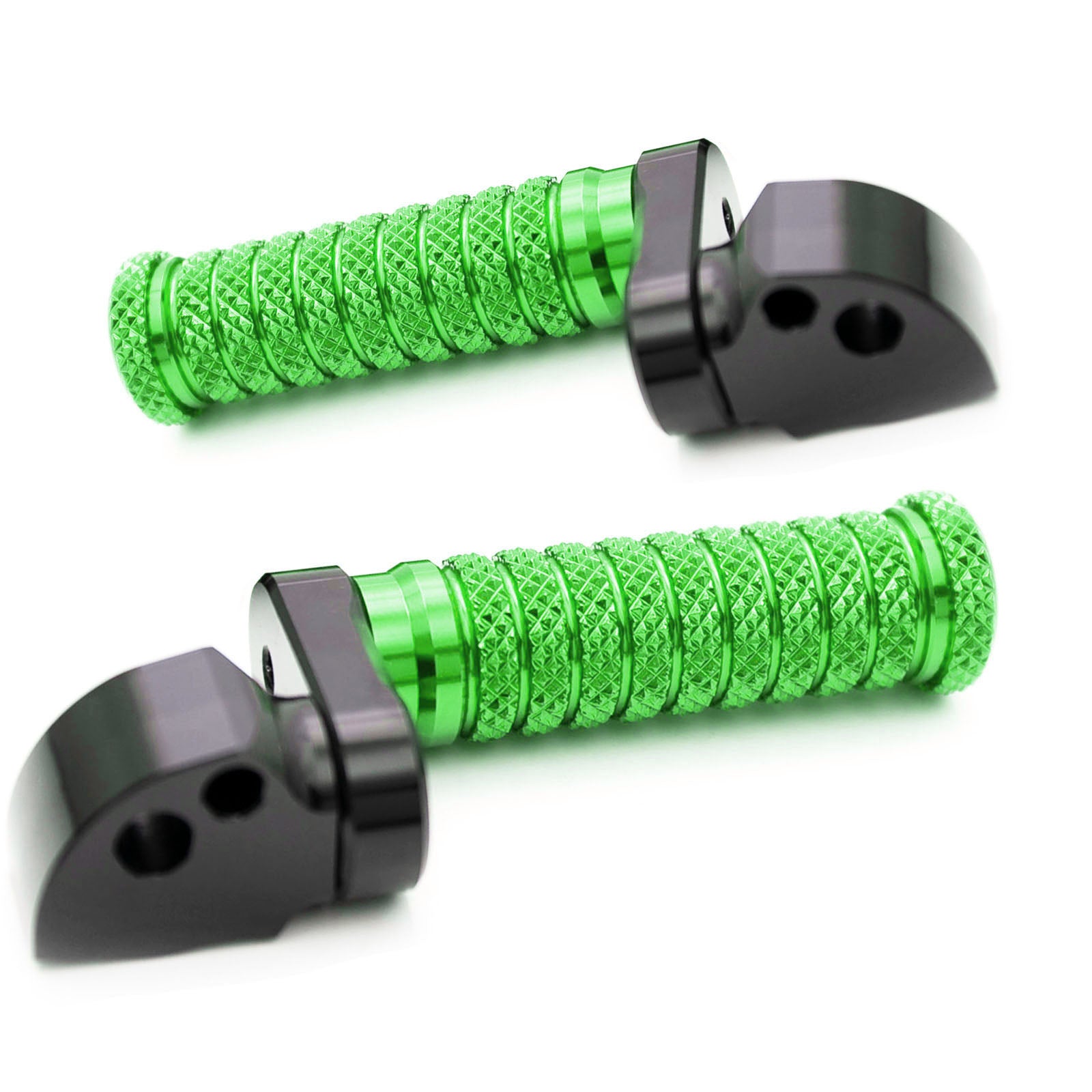 {Rear}  Fits Triumph Scrambler Bonneville EFI T100 25mm Adjustable POLE Foot Pegs - MC Motoparts