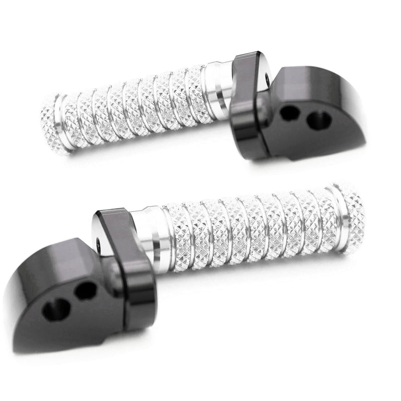 {Rear}  Fits Triumph Scrambler Bonneville EFI T100 25mm Adjustable POLE Foot Pegs - MC Motoparts