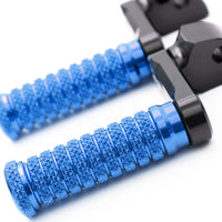 {Rear}  Fits Triumph Scrambler Bonneville EFI T100 40mm Adjustable POLE Foot Pegs - MC Motoparts