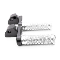 {Rear}  Fits Yamaha MT-125 XMAX 125 300 40mm Extension POLE Foot Pegs - MC Motoparts