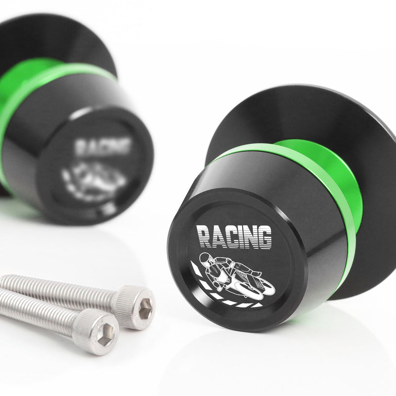 Fits Triumph Daytona Street Triple 675 Racer 6mm Swingarm Spools - MC Motoparts