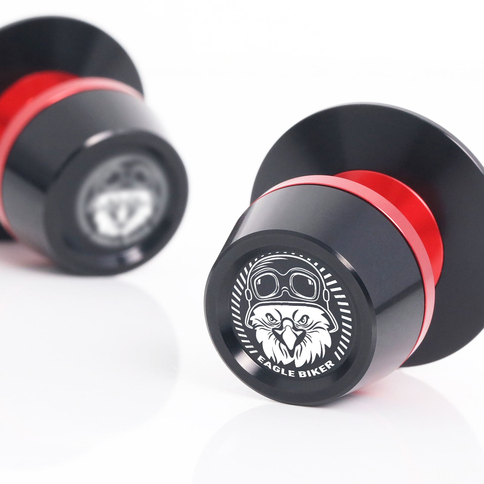 Fits Triumph Daytona Street Triple 675 Engle Biker 6mm Swingarm Spools - MC Motoparts