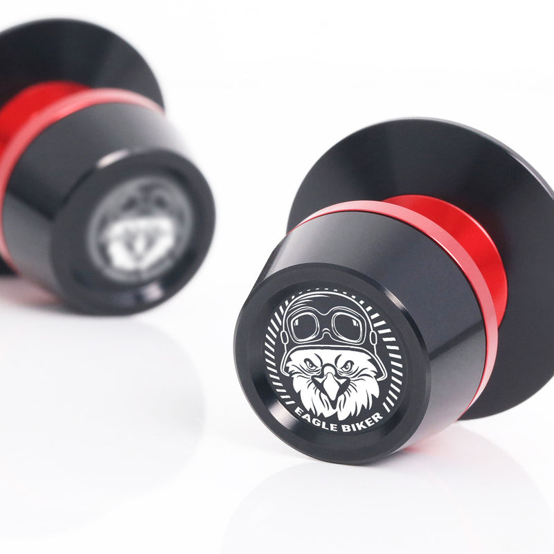 Fits Triumph Daytona Street Triple 675 Engle Biker 6mm Swingarm Spools - MC Motoparts