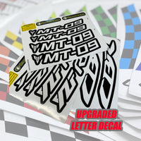 Fit Aprilia Shiver 900 Logo Moto GP Check 17 inch Wheel Rim Sticker - MC Motoparts