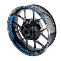 Fit Aprilia Dorsoduro 750 Logo Moto GP Stripe 17 inch Wheel Rim Sticker - MC Motoparts