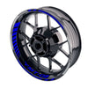 Fit Yamaha MT-03 Logo Moto GP Stripe 17 inch Wheel Rim Sticker - MC Motoparts