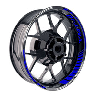 Fit Yamaha MT-10 Logo GP 17 inch Rim Wheel Stickers Racing Check