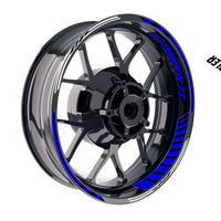 Fit Ducati Scrambler Caf? Racer Logo GP 17 inch Rim Wheel Stickers Racing Check