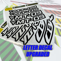 Fit Suzuki GSXS1000 Logo Moto GP Stripe 17 inch Wheel Rim Sticker - MC Motoparts