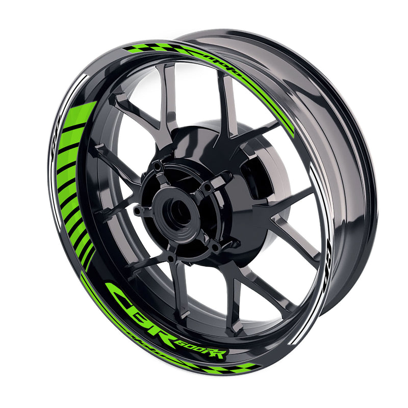Fit Honda CBR600RR Logo Moto GP Stripe 17 inch Wheel Rim Sticker - MC Motoparts