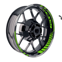 Fit Suzuki GSXS750 Logo GP 17 inch Rim Wheel Stickers Racing Check