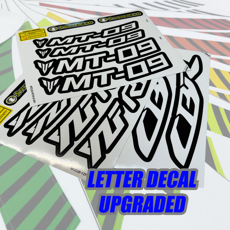 Fit Ducati 899 Panigale Logo Moto GP Stripe 17 inch Wheel Rim Sticker - MC Motoparts