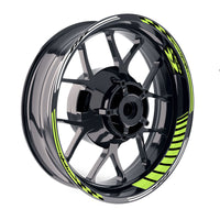 Fit Suzuki GSXR125 GSXR250 Logo GP 17 inch Rim Wheel Stickers Racing Check