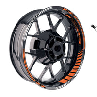 Fit Suzuki GSXR750 Logo GP 17 inch Rim Wheel Stickers Racing Check