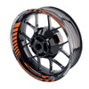 Fit BMW S1000R Logo Moto GP Stripe 17 inch Wheel Rim Sticker - MC Motoparts
