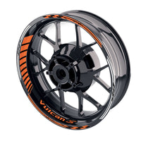 Fit Kawasaki Vulcan S 650 EN650 Logo Moto GP Stripe 17 inch Wheel Rim Sticker - MC Motoparts