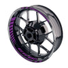 Fit Kawasaki ER-6N Logo Moto GP Stripe 17 inch Wheel Rim Sticker - MC Motoparts
