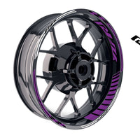 Fit Yamaha YZF R1 Logo GP 17 inch Rim Wheel Stickers Racing Check