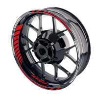 Fit Kawasaki Ninja 1000 650 400 Logo Moto GP Stripe 17 inch Wheel Rim Sticker - MC Motoparts