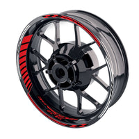 Fit Triumph Street Triple 675 R Logo Moto GP Stripe 17 inch Wheel Rim Sticker - MC Motoparts