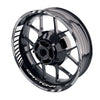 Fit Triumph Daytona 955i 765 1200 Logo Moto GP Stripe 17 inch Wheel Rim Sticker - MC Motoparts