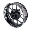 Fit Suzuki ?G Hayabusa Logo Moto GP Stripe 17 inch Wheel Rim Sticker - MC Motoparts