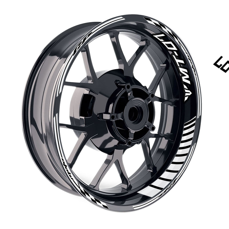 Fit Yamaha MT-07 Logo GP 17 inch Rim Wheel Stickers Racing Check