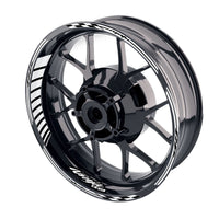Fit Kawasaki Ninja H2 H2R Logo Moto GP Stripe 17 inch Wheel Rim Sticker - MC Motoparts