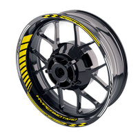 Fit Ducati Hypermotard 1100 Logo Moto GP Stripe 17 inch Wheel Rim Sticker - MC Motoparts