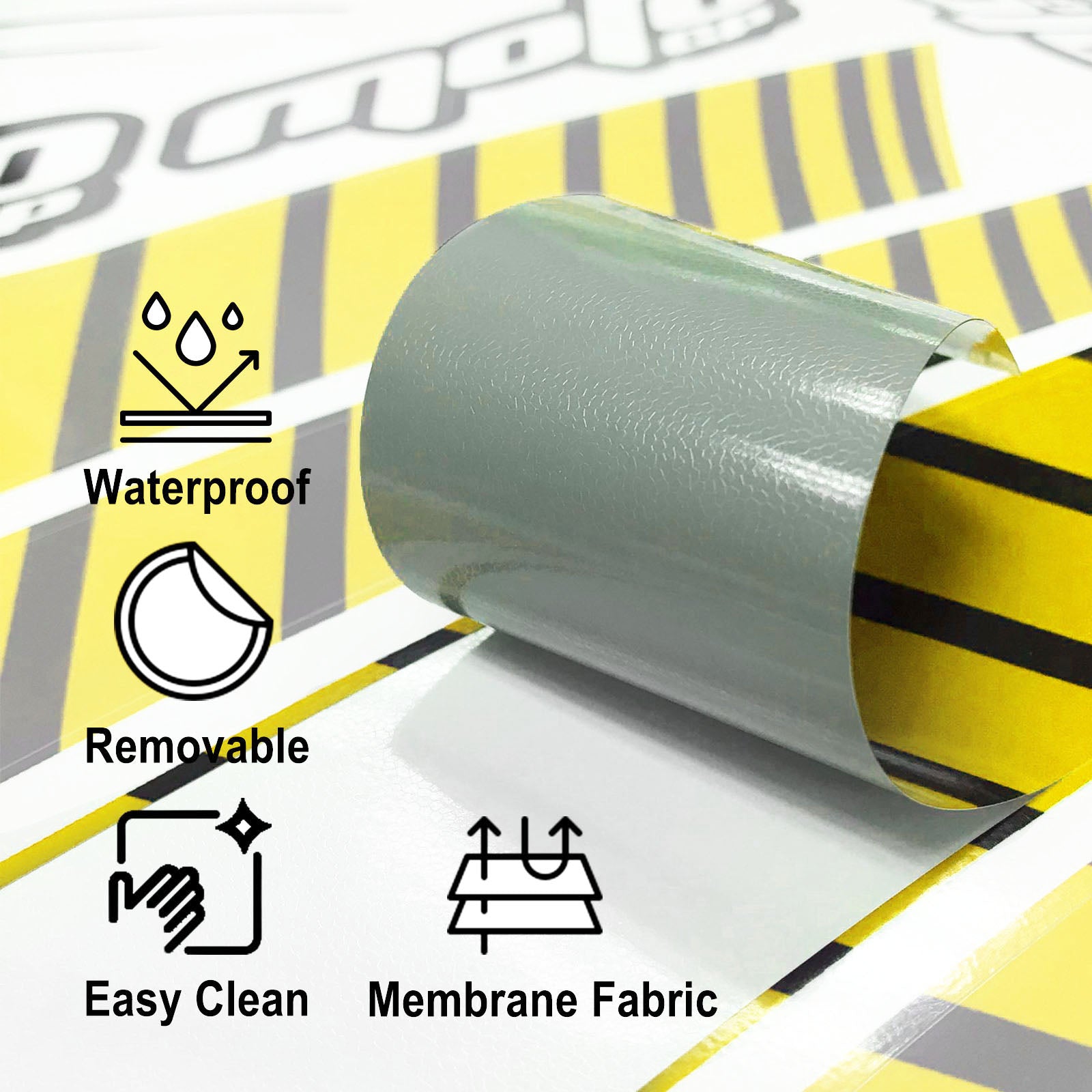 Fit Aprilia RSV4 RR Logo Moto GP Stripe 17 inch Wheel Rim Sticker - MC Motoparts