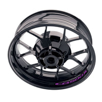 Honda CB500X wheel rim sticker set by StickerBao, bike-specific decal decals for inner rims on motorcycle wheels.