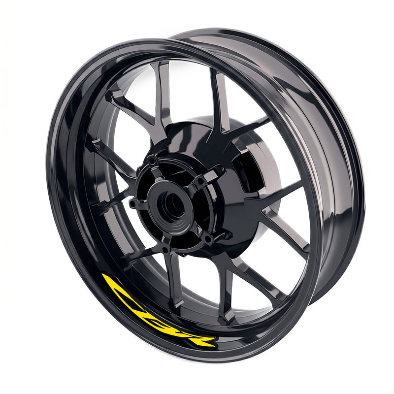 Honda CBR600 F F2 F3 F4 F4i inner rim sticker set with wheel decals, featuring bike model-specific wheel decals from StickerBao.