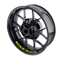 Suzuki GSXS 1000 wheel stickers and rim decals set by StickerBao, featuring bike model-specific inner rim sticker design.