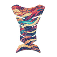 Gas Tank Sticker Motorcycle Tank Pad Protector Anti Slip Fish Bone Abstract Anime - MC Motoparts