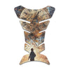 Gas Tank Sticker Motorcycle Tank Pad Protector Anti Slip Fish Bone Japanese Sci Fi - MC Motoparts