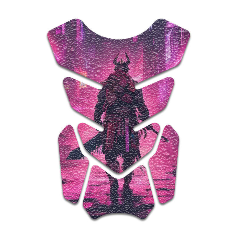 Gas Tank Sticker Motorcycle Tank Pad Protector Anti Slip Shield Neon Fantasy Art - MC Motoparts