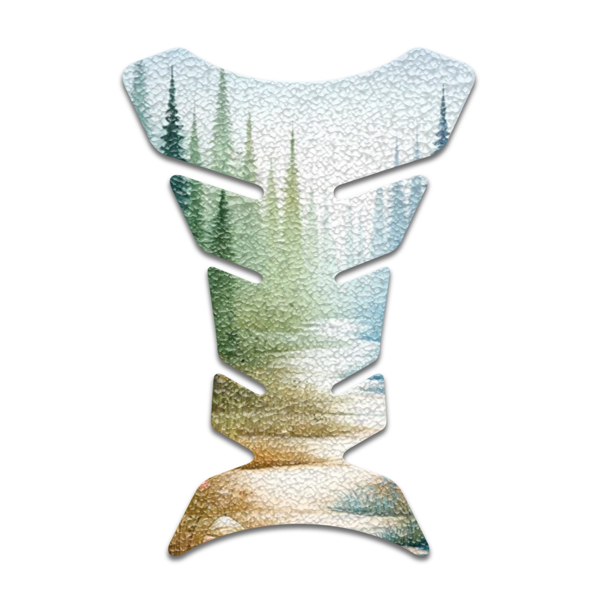 Gas Tank Sticker Motorcycle Tank Pad Protector Anti Slip Fish Bone Japanese Sci Fi - MC Motoparts