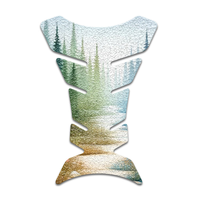 Gas Tank Sticker Motorcycle Tank Pad Protector Anti Slip Fish Bone Japanese Sci Fi - MC Motoparts