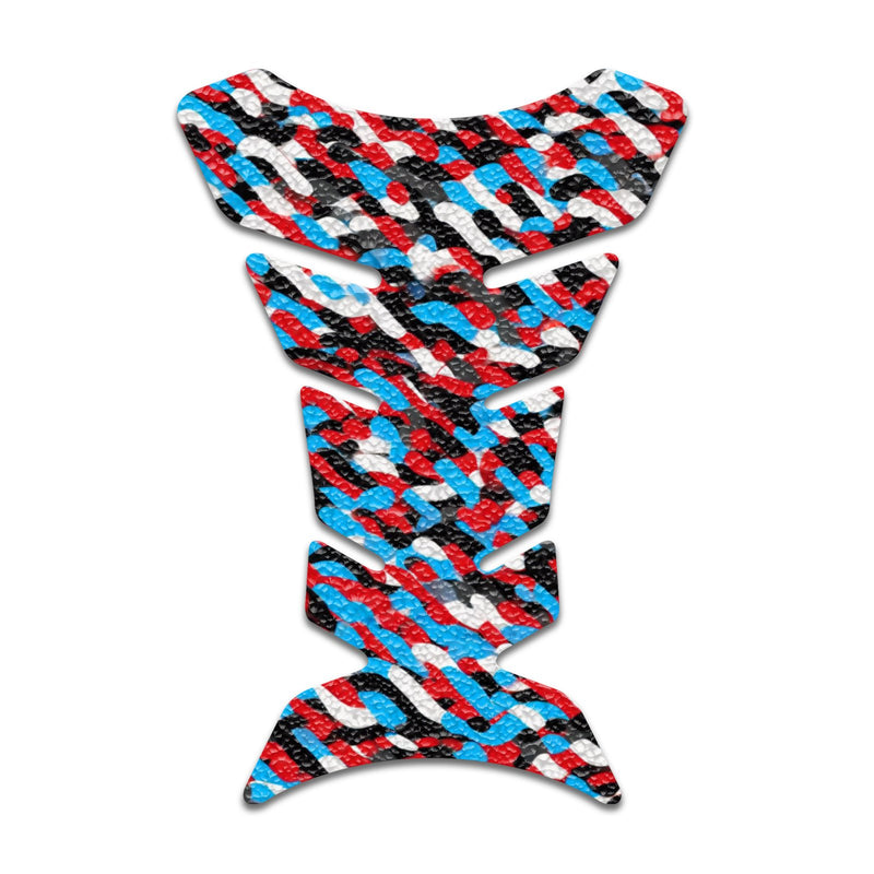 Gas Tank Sticker Motorcycle Tank Pad Protector Anti Slip Fish Bone Abstract Anime - MC Motoparts