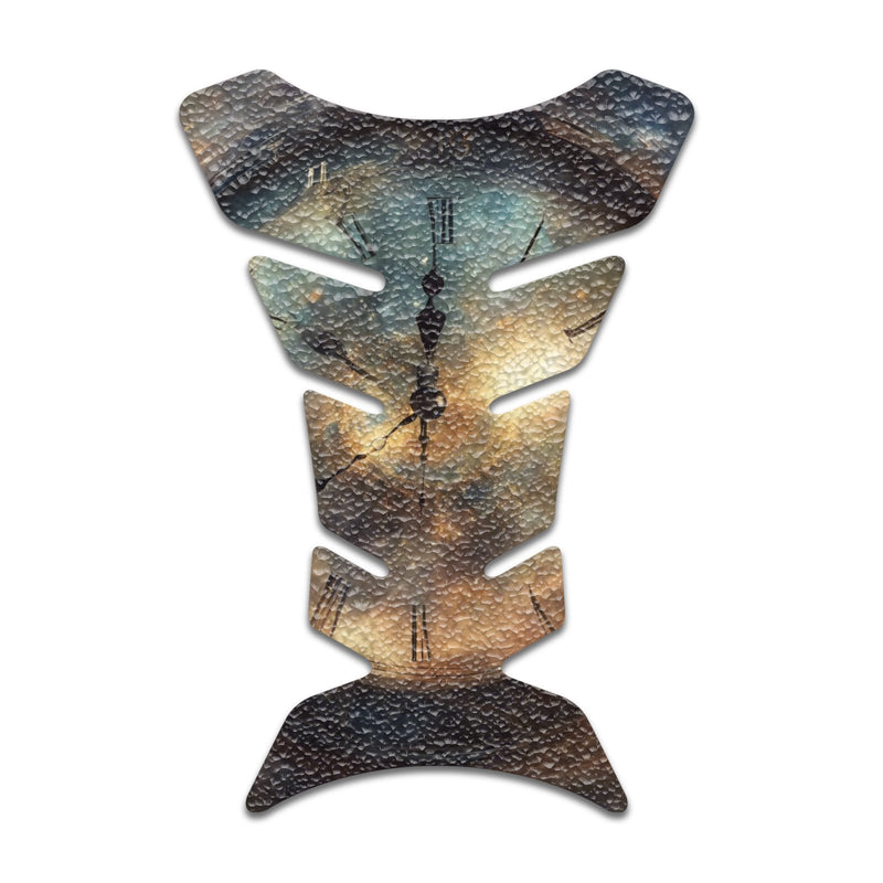 Gas Tank Sticker Motorcycle Tank Pad Protector Anti Slip Fish Bone Anime Artistic - MC Motoparts