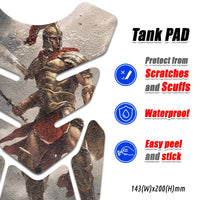 Gas Tank Sticker Motorcycle Tank Pad Protector Anti Slip Shield Vintage Wave MC Motoparts x StickerBao