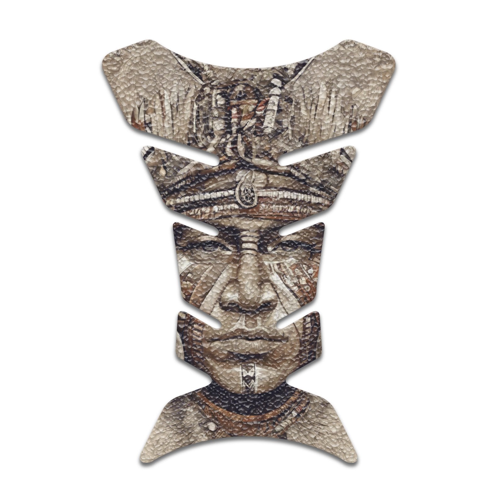 Gas Tank Sticker Motorcycle Tank Pad Protector Anti Slip Fish Bone Japanese Sci Fi - MC Motoparts