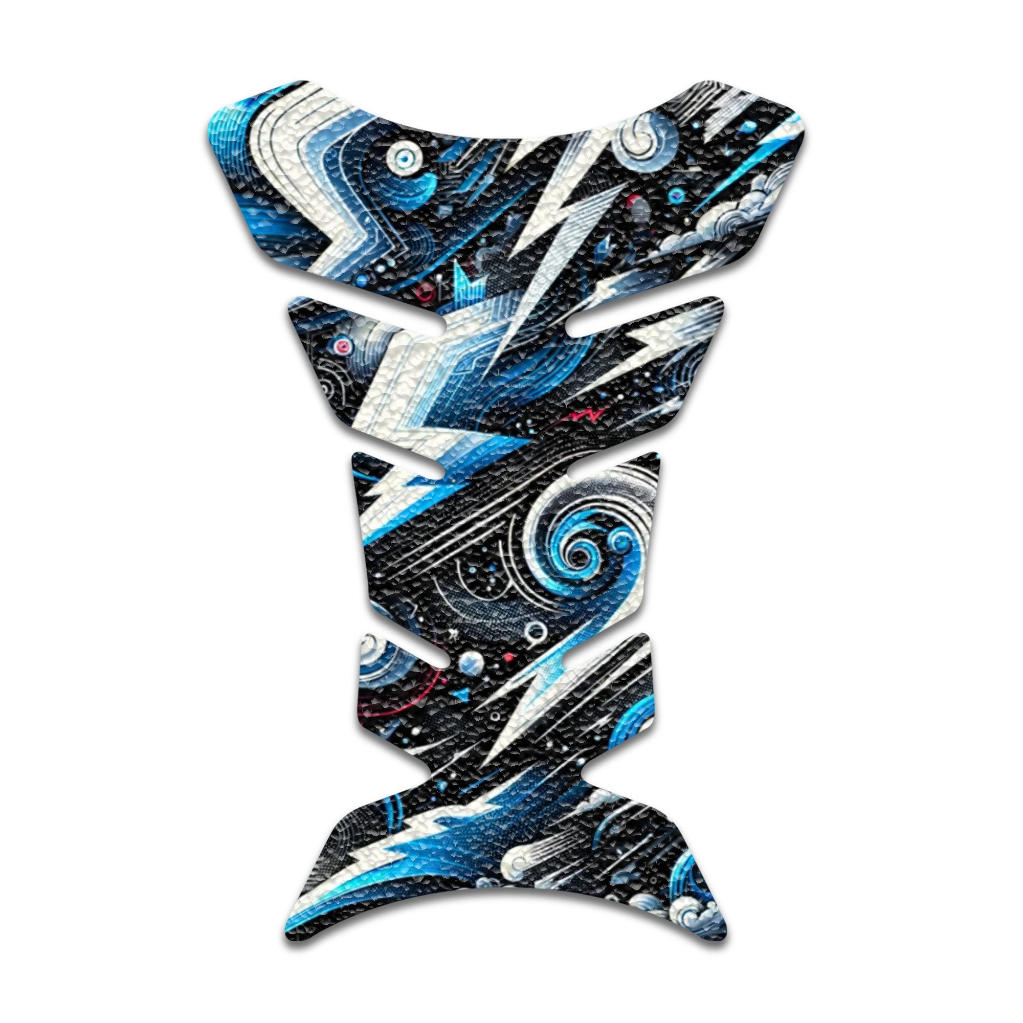 Gas Tank Sticker Motorcycle Tank Pad Protector Anti Slip Fish Bone Abstract Anime - MC Motoparts
